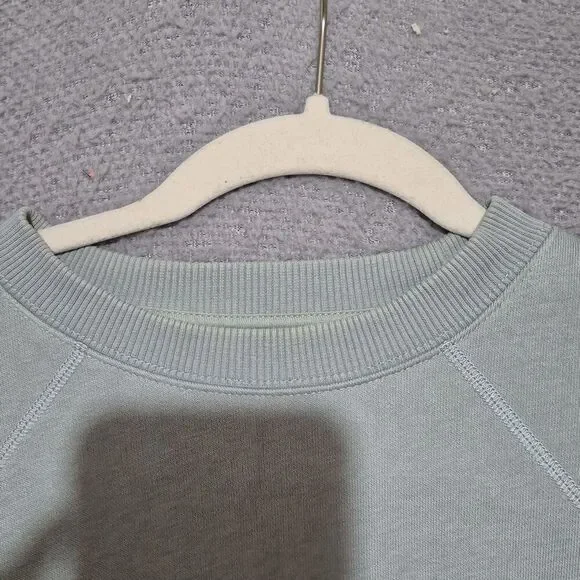 Everlane Women's Long Sleeve Cotton Blend Pullover Neck Medium - Picture 3 of 8